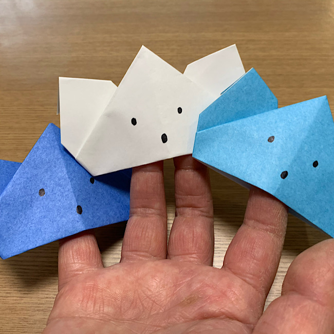 折り紙でコアラの指人形 100均で買える簡単な作り方